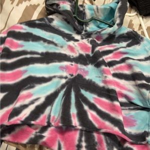 tie die crop top